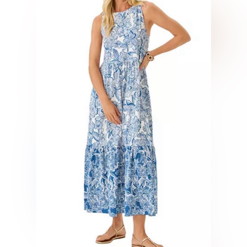 NWOT-Lilly Pulitzer Hayleigh Midi Dress